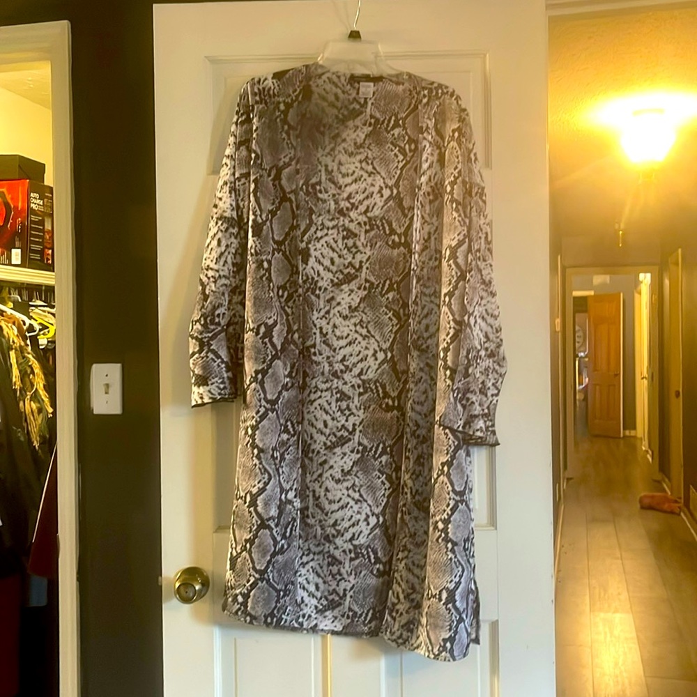 Women’s python duster